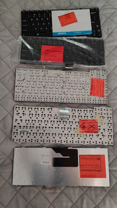 Klawiatury do notebooków / laptopów - 20szt różne