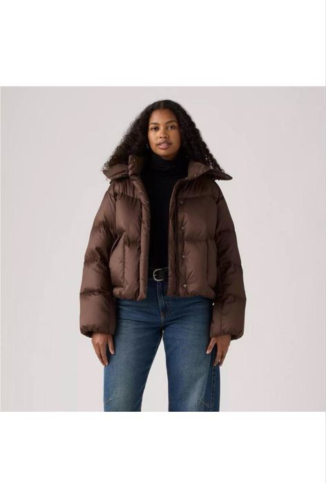 пуховик Levi’s L  жіночий пуховик Levi’s Л куртка Левайс L
