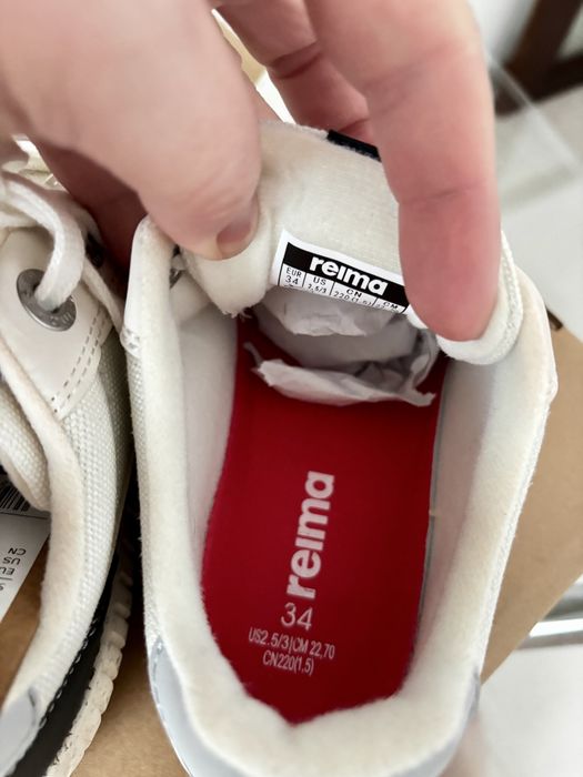 Снікерси, кеди Reima Linkkari розмір 33