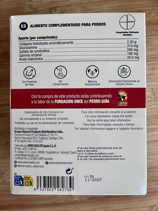 Supelemento Hyaloral oara cães