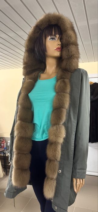 Рр 46-48.  Соболь жилет шубка парка