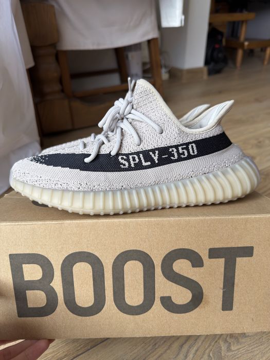 Adidas Yeezy Boost 350 V2 Slate buty sneakersy beżowe 43 1/3