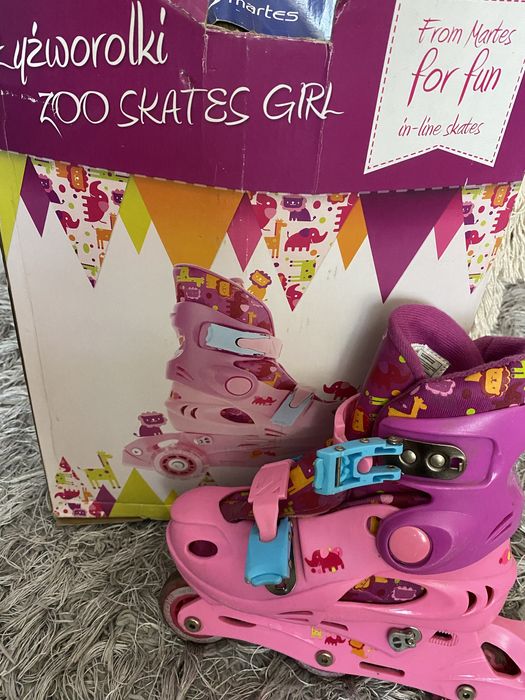 Łyżworolki dla dziewczynki martes