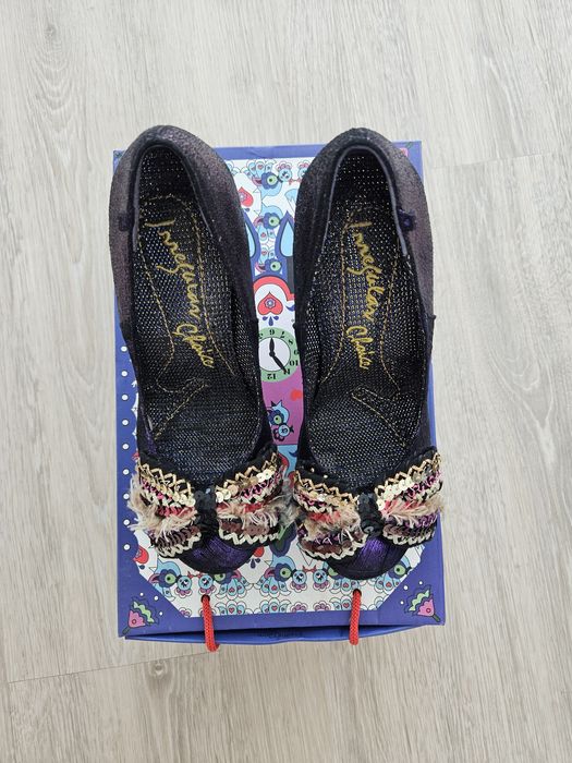 Sapato Roxo SUPER OrIgInAiS e como novos n.º 39