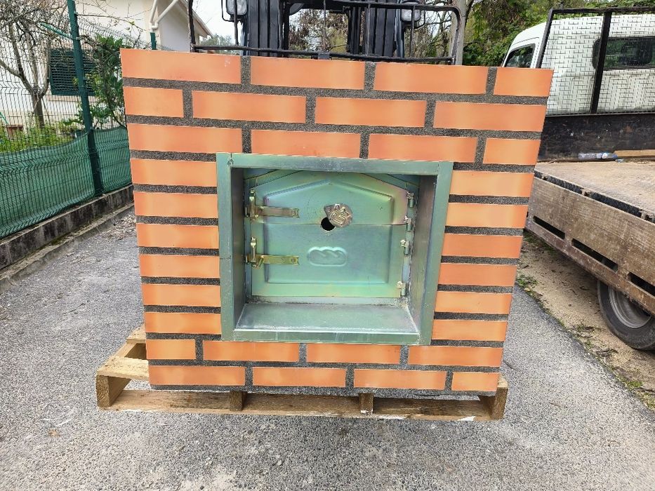 Forno de lenha 80X110  cm exteriores