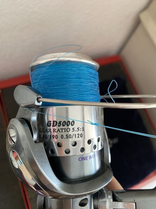 Carrete de pesca rainbow gd 5000 novo