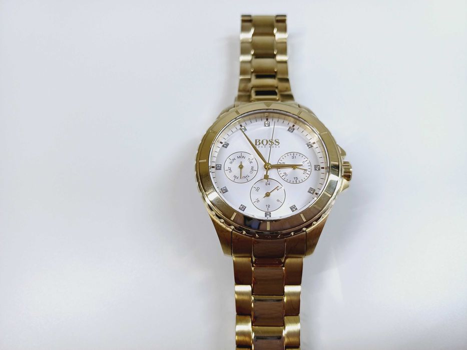 HUGO BOSS Premiere Zegarek damski z datownikiem wielofunkcyjnym