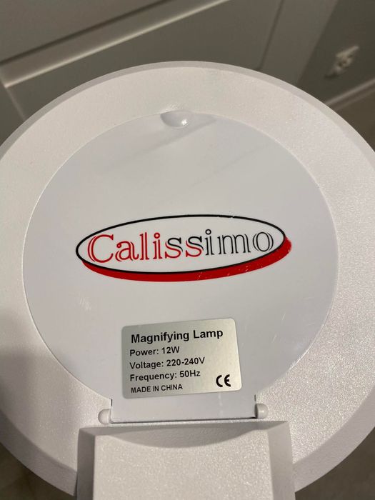 Lampa kosmetyczna z lupą 12W