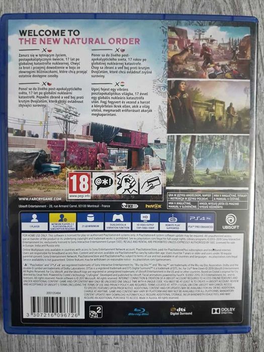 Gra Far Cry New Dawn Polska Wersja PS4/PS5 Playstation