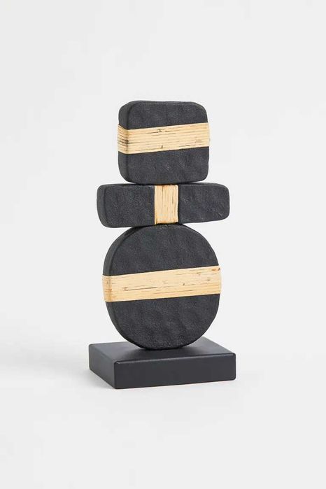 Escultura Rattan & Metal | Design | Decoração