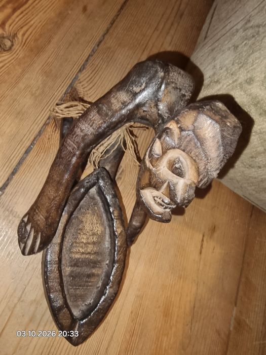 Figurki drewniane