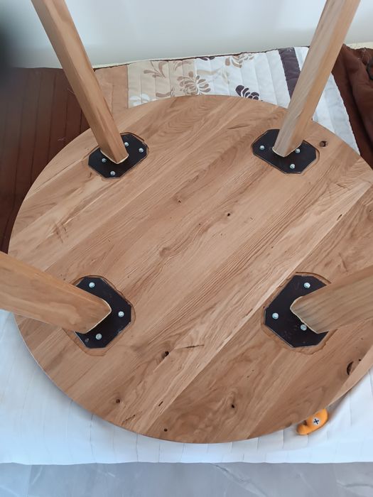 Stół dąb lity  100 cm