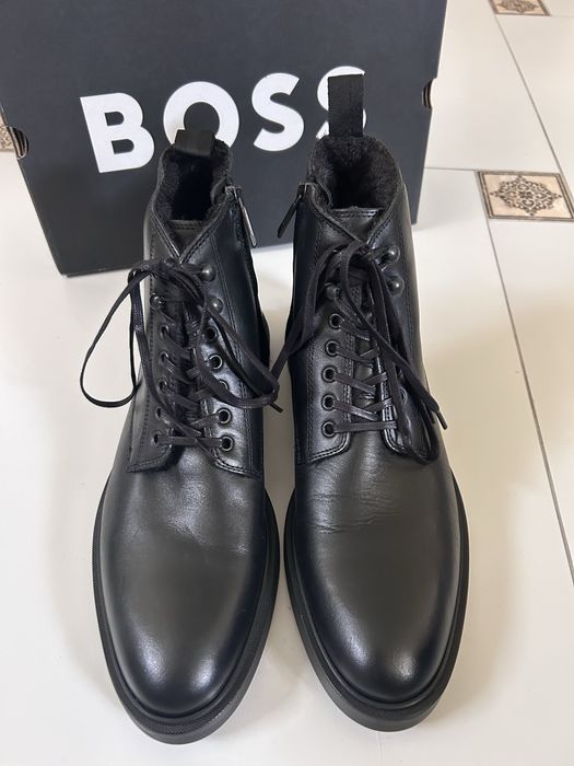 Шкіряні черевики BOSS