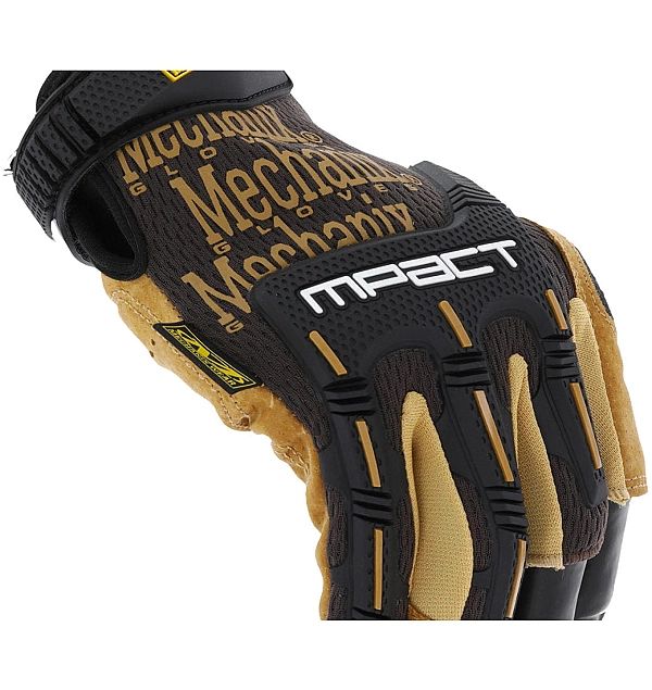 Rękawice Mechanix DuraHide® M-Pact® Framer TAN (XL)