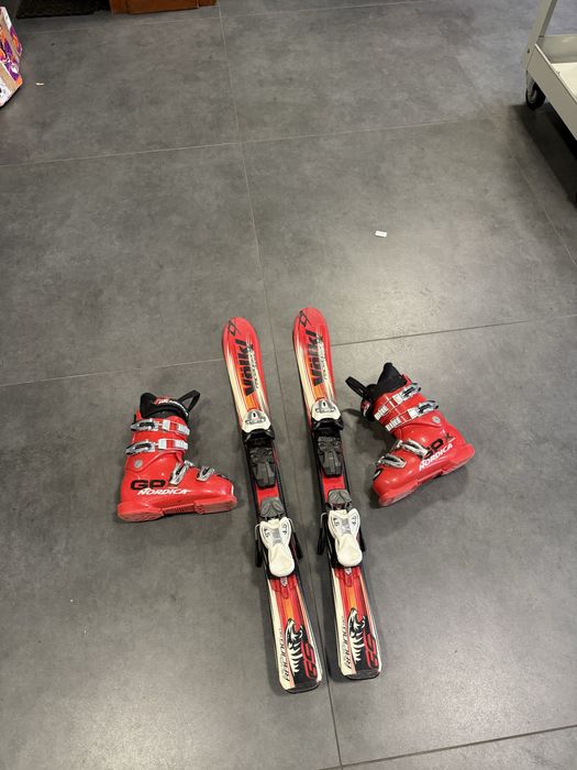 Zestaw narciarski dziecięcy Narty VÖLKL + buty NORDICA Sklep Kraków