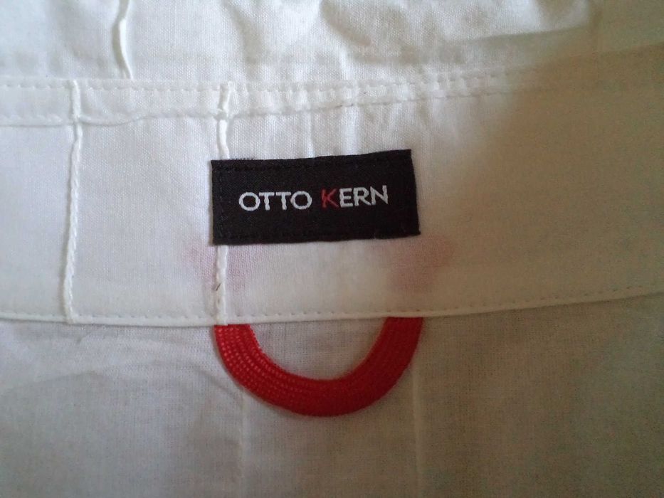 Dopasowana bluzka Otto Kern r.38 bawełna j.SIMPLE