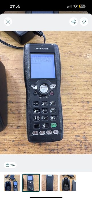 Terminal Scanner Laser Código de Barras Opticon OPH-1004