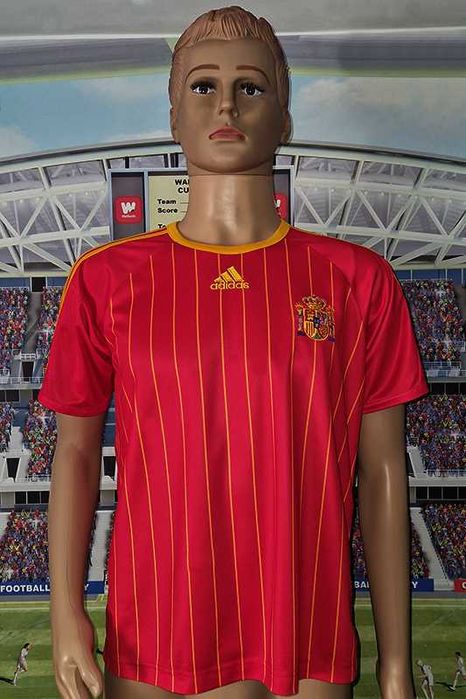 Hiszpania – Spain R.F.E.F. Adidas Climalite 2006-08 basic home size: M