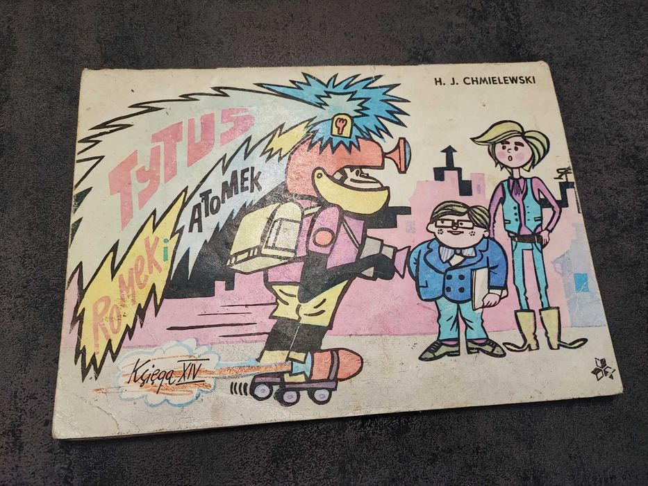 Komiks Tytus Romek i Atomek księga xiv 1989 rok