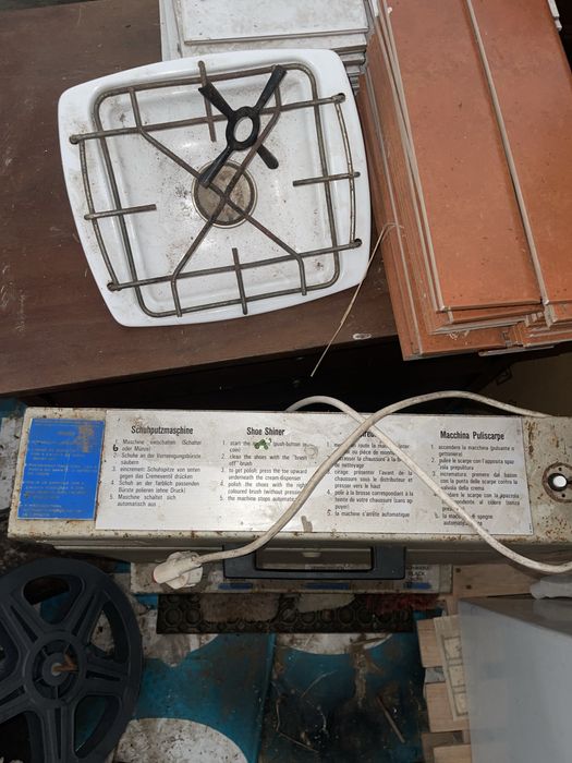 Maquina de engraxar sapatos
