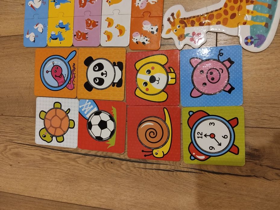 Zestaw puzzli dla maluszka 12 mies+