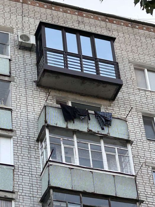 Балкон під ключ, монтаж балконів у Вінниці
