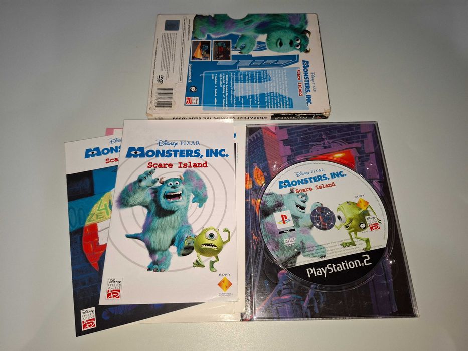 Disney Pixar Monsters, INC. Scare Island Limited Edition - Sony PS2
