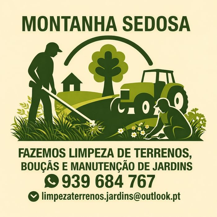 Limpeza de terrenos manutenção de jardins