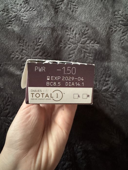 Dailies Total 1 (-1.50), щоденні лінзи — 28 шт