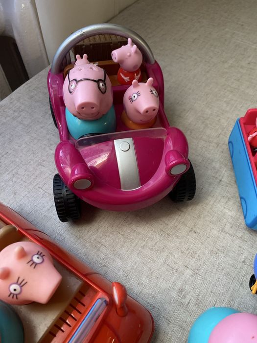 Набір іграшок свинка пепа pepa pig герої мультфільму