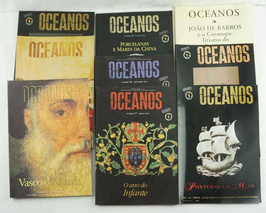 Coleção Completa de 49 Revistas Oceanos - Descobrimentos Portugueses
