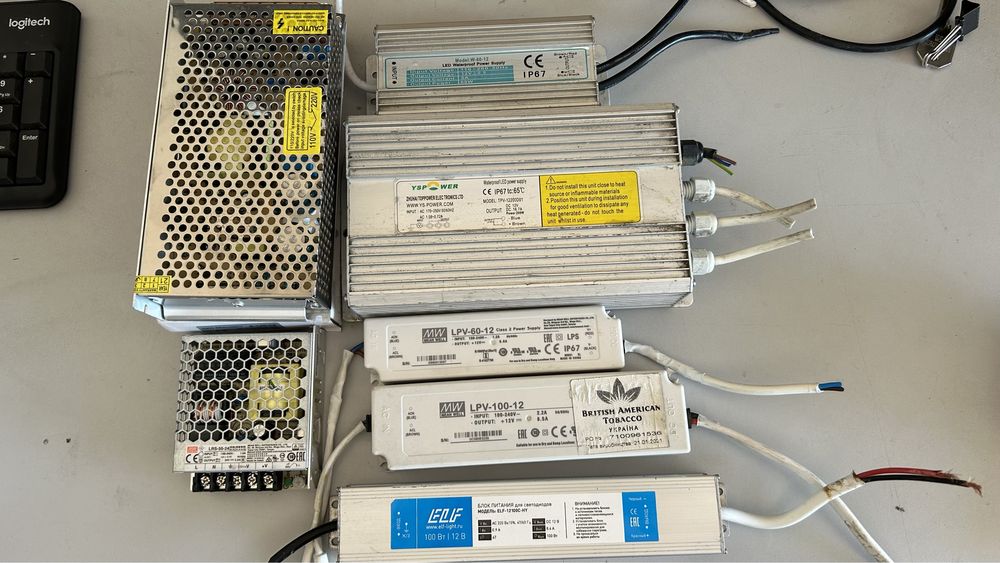 Блоки живлення 12 в 5, 8.4, 8.5, 10, 16.7А