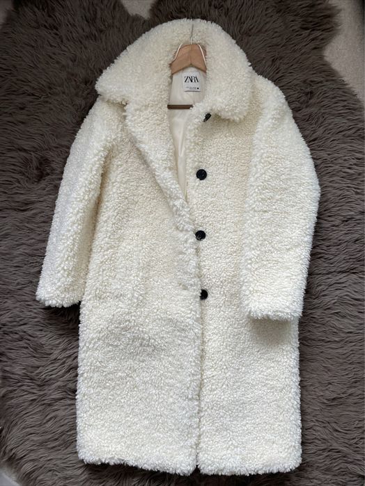 Sprzedam danski midi płaszcz z kołnierzem