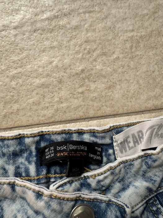 Calções de ganga Bershka