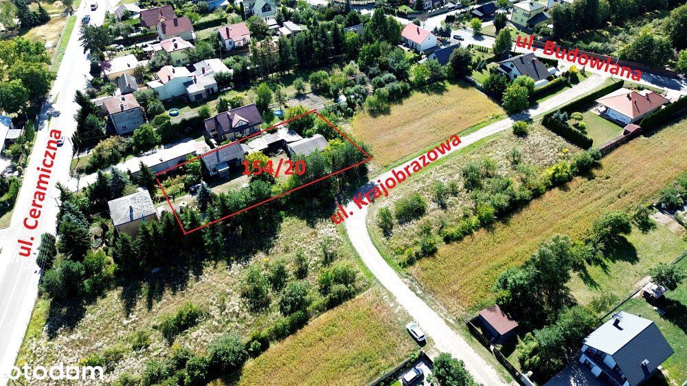 Działka budowlana z garażami./1173 m²/ Chełm - Widok 2
