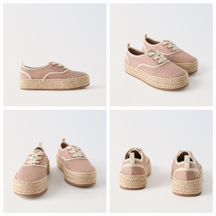 Кеди мокасіни сліпони Zara