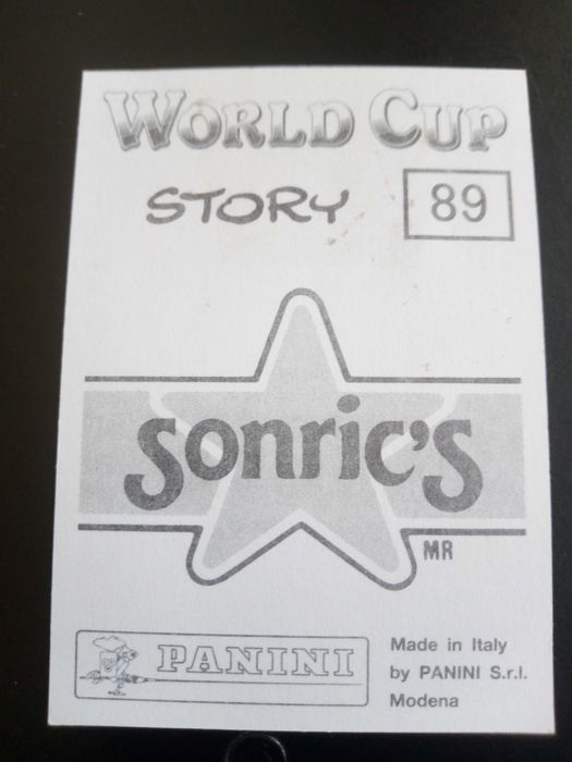 Cromo Panini World Cup Story de Johan Cruyff no Mundial 74 na Alemanha