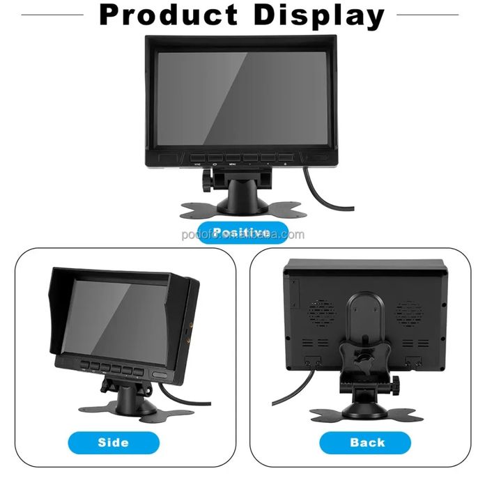 Kit Câmara de estacionamento e monitor 7 polegadas cabo 15 metros NOVO