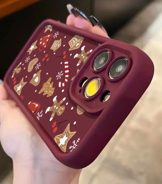 Чехол на iphone 14 pro max новогодний