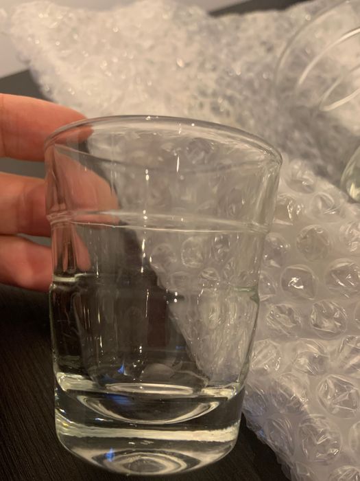 Copos de vidro café