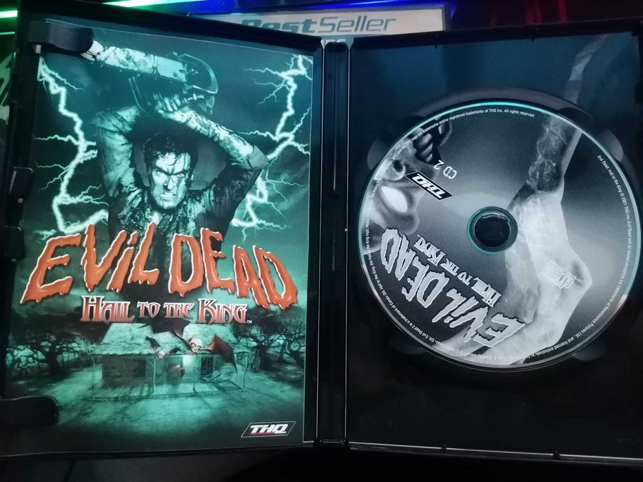 Evil Dead Hail to the King jogo PC com caixa e manuais originais (Raro) (SELO IGAC)