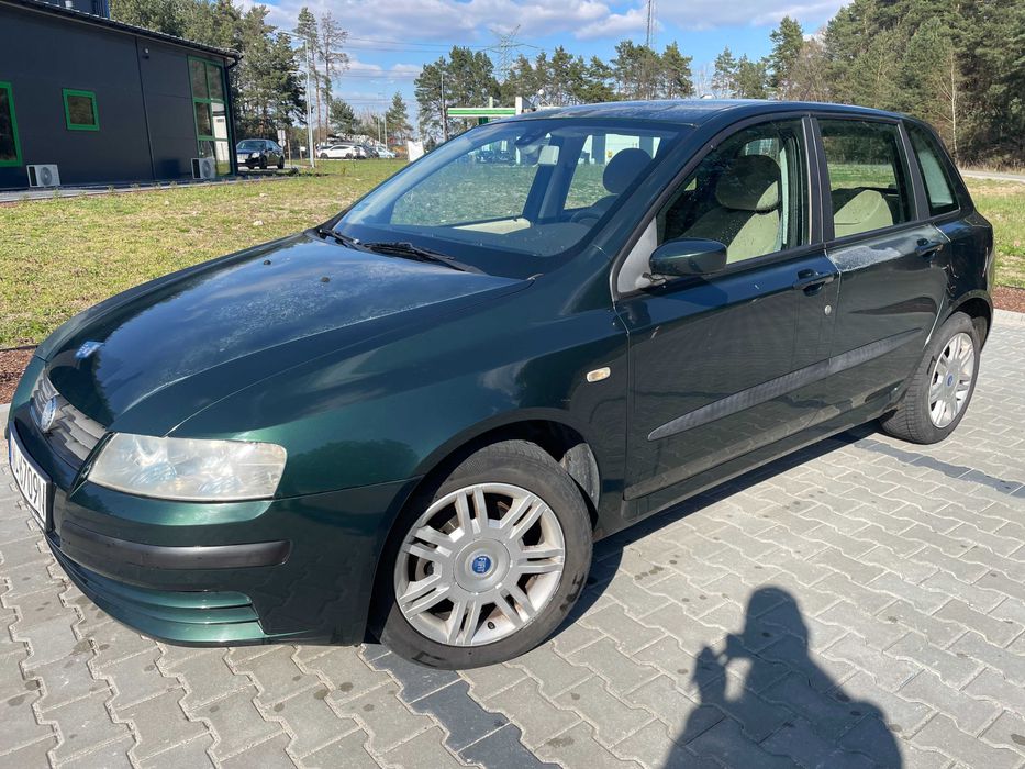 Fiat Stilo 1.7 klimatyzacja, czujniki parkowania, tempomat