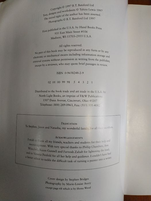 "Decorative painting" Tahira Lewis