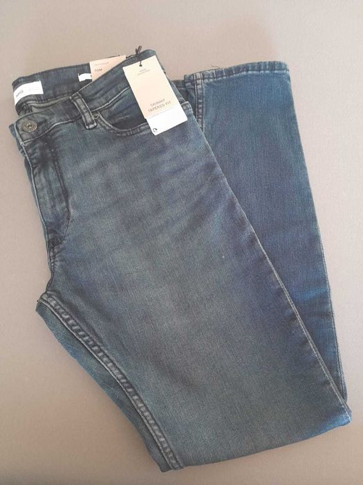 Jeans Masculinas TOM Mango Skinny Tapered Fit