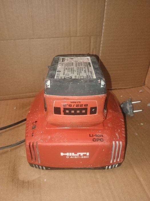 HILTI Ładowarka , bateria Hilti  Wkrętarka, wiertarka , dobijak lisica
