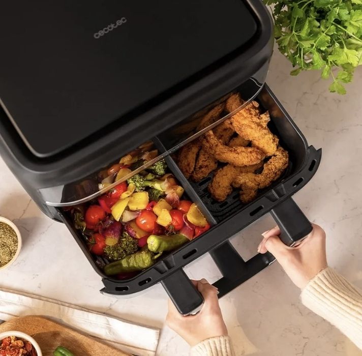 Air Fryer 9L Cecotec como nova.