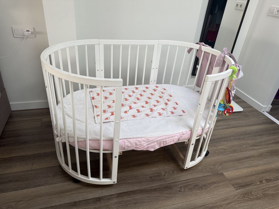 Ліжко дитяче, овальне ліжечко
