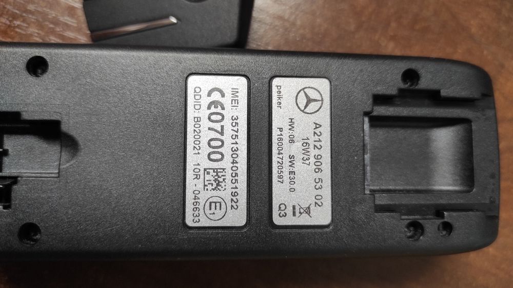 Moduł SAP V3 do mercedesa