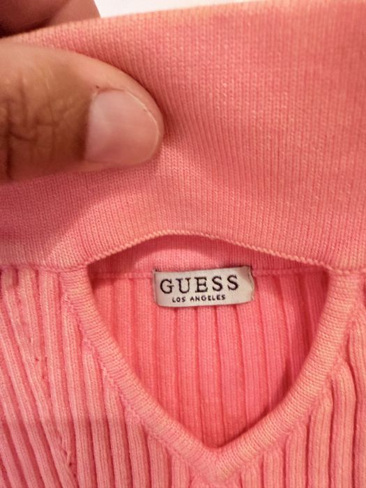 T shirt guees salmao original