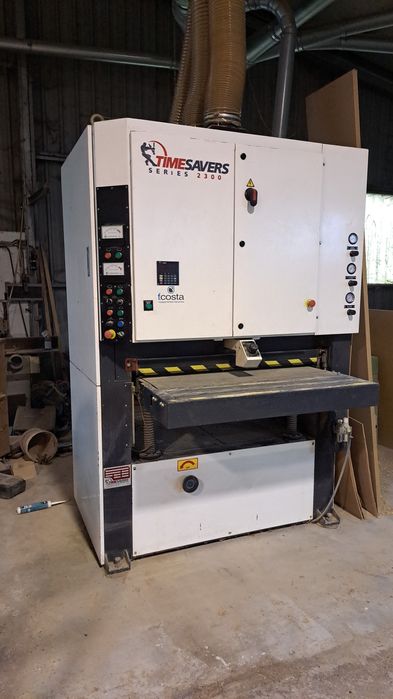 Calibradora rolo rolo patim com dois motores abertura livre até 250mm